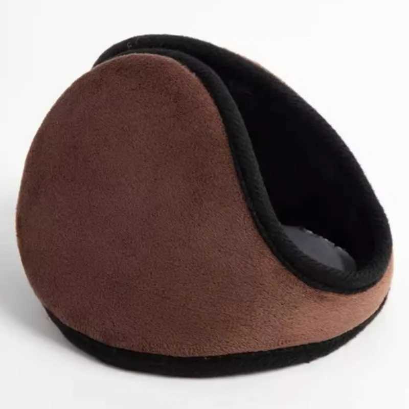 Winter plush warm earmuffs thick fluffy earmuffs neutral style cold resistant earmuffs fastened hot earmuffs outdoor antifreeze earmuffs W241126