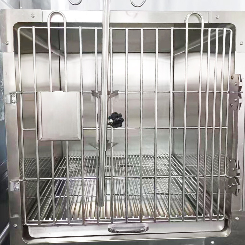 Stainless steel veterinary dog combination cage pet display animal Clinic Large Kennel veterinary icu cages vet cage