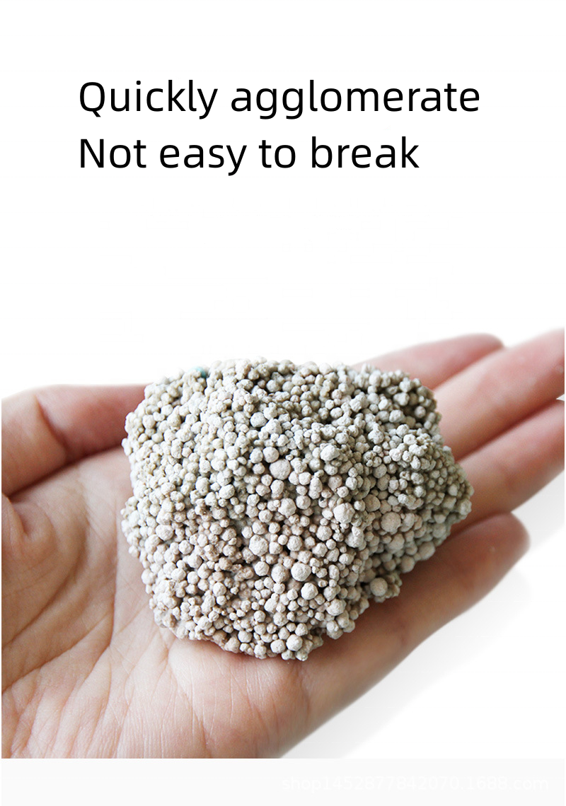 kitty litter premium quality clumping natural mineral bentonite cat litter for pets use
