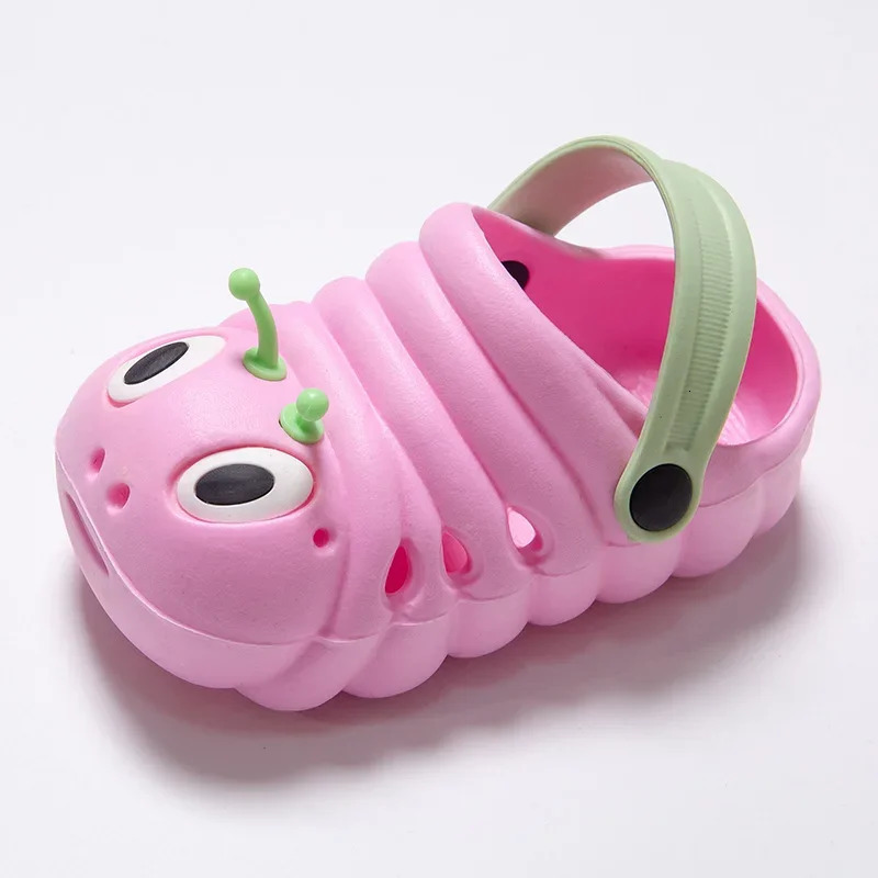 Children Garden Shoes Cute Cartoon Beach Sandals Babies Summer Slippers High Quality Kids Slippers Flip Shoes 240424
