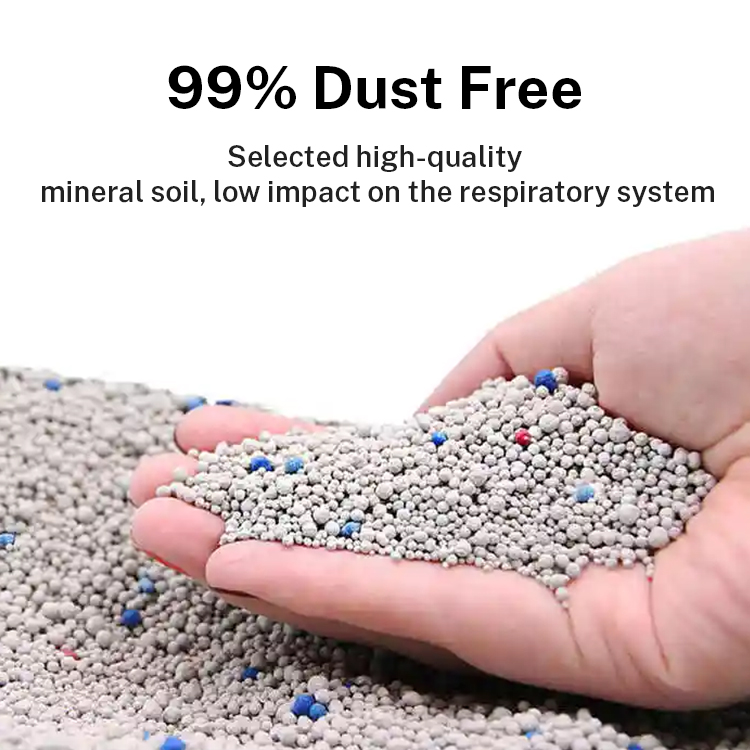 Muawu Factory low-priced wholesale, natural low dust efficient deodorization ball magic bentonite cat litter sand