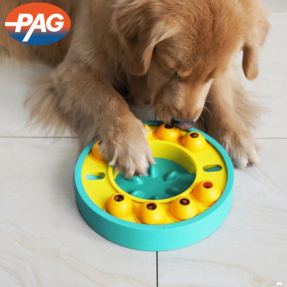 Dog Puzzle Multifunction Educational Dog Toy Roulette Pet Toy Dog Cat Toy