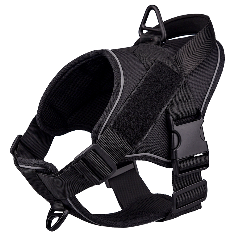K9 Wholesale Large Dogs Reflective Safety No Pull Pet Heavy Duty Tactical Dog Harness