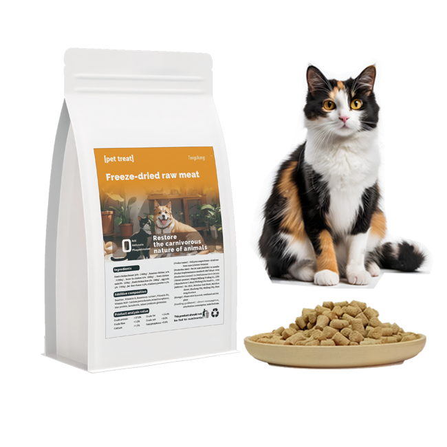 Freeze-dried cat snack Pet holistic chicken duck beef combination dog treats mixed food reward Freeze-dried Snack