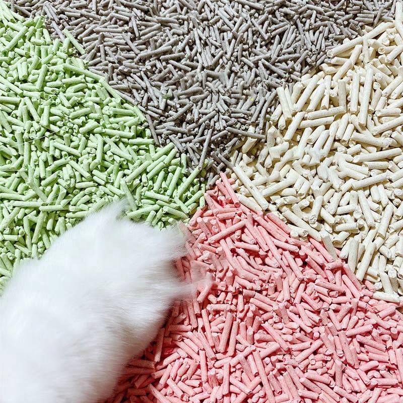 Amazon top seller oem Custom Design natural tofu cat litter