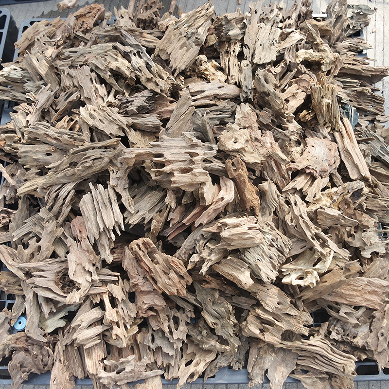 SHANDA Natural Sunken Wood Shrimp Wood Hollow Shrimp Nest Shelter Fish Tank Landscaping