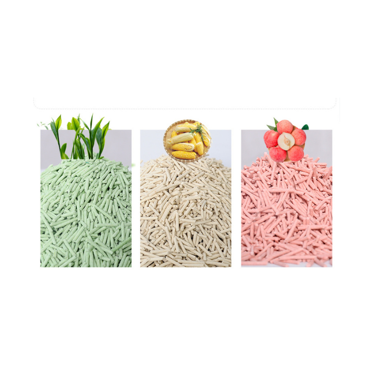 Dust Free Strip Shape Arena Para Gato Quickly Clumping Odor Control Flushable Tofu Cat Litter Sand