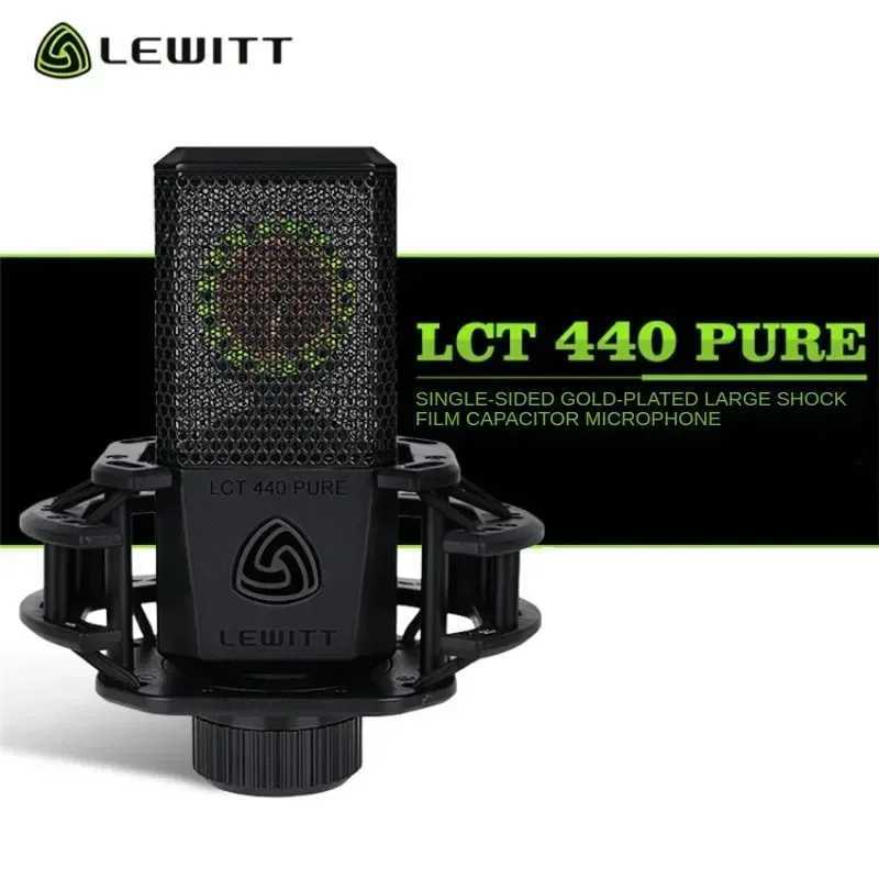 Microphones LEWITT LCT 440 Large Diaphragm Box Condenser Microphone Set Professional Recording and Singing of Host Radio S2411261