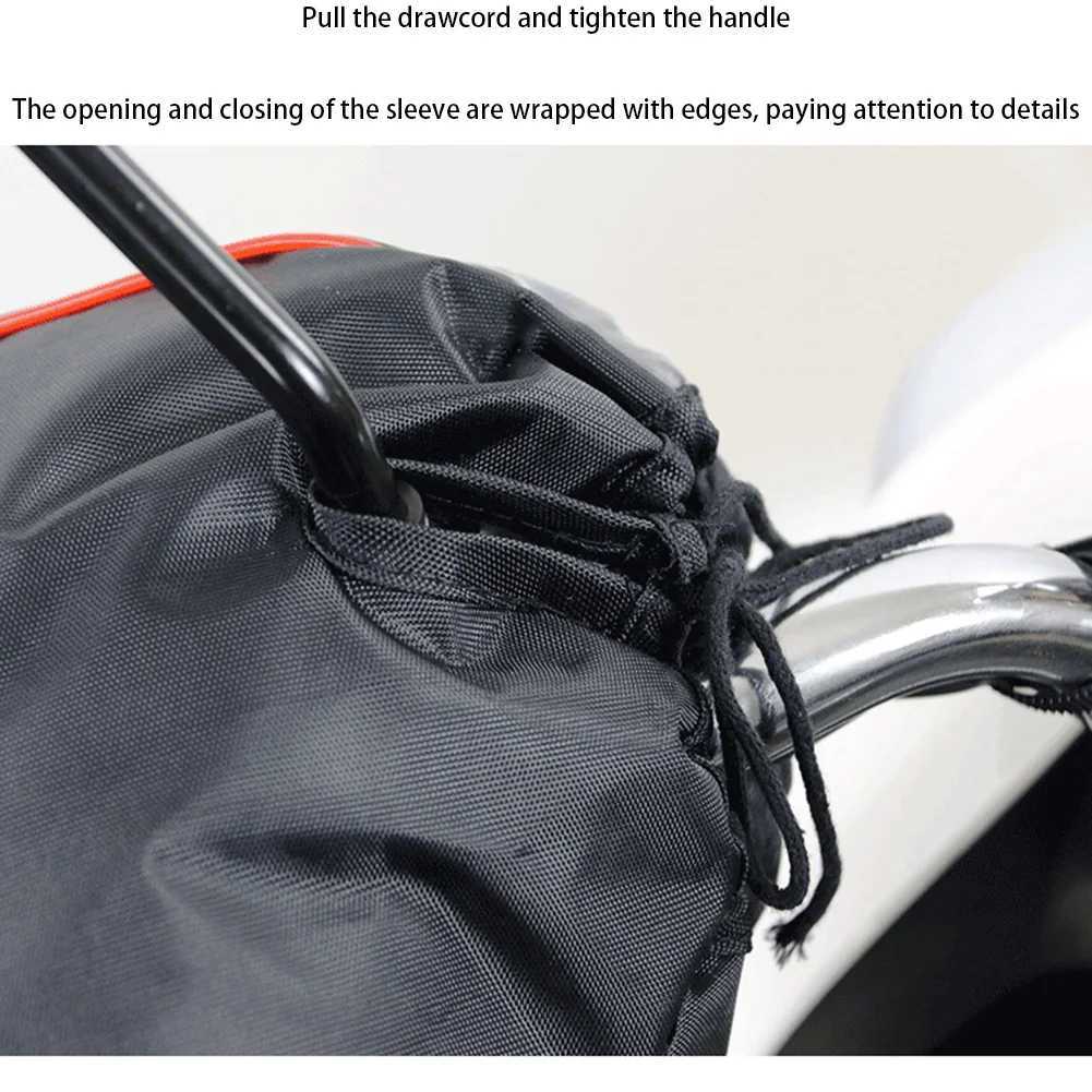 Motorcycle Handlebar Gloves Scooter Bar Cycling Gloves Cold Weather Handlebar Mittens Bar Warmer Covers for Motorcycle Scooter S25118
