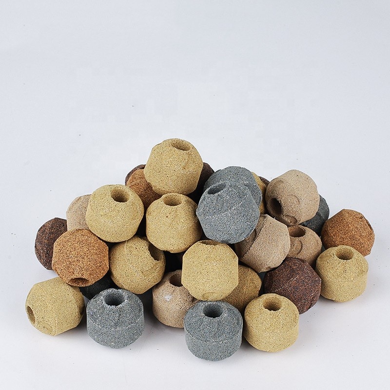 Fish Tank Filter Material Nano Quartz Brick Bacteria House Ceramic Ring Filter Stone Water Purification Filter Material