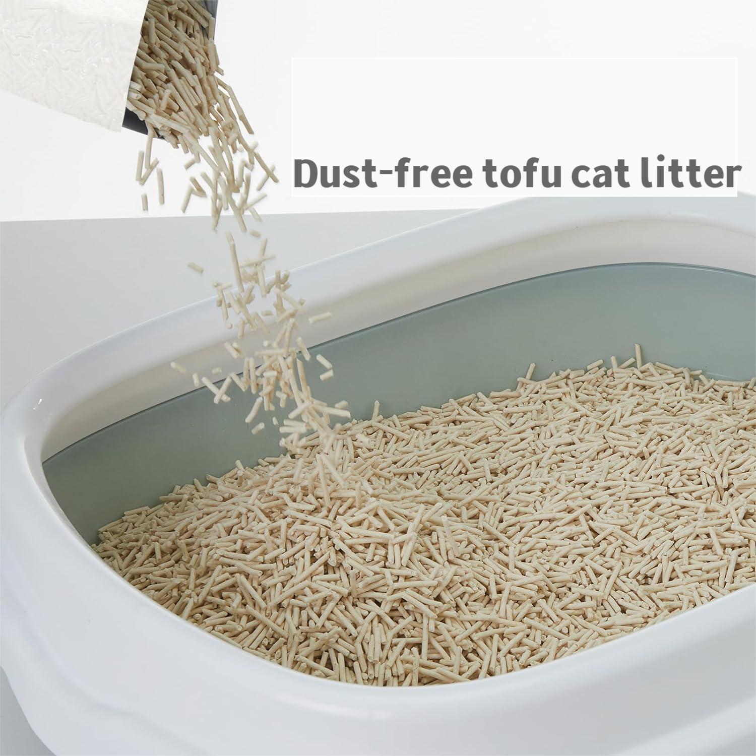 Manufacturer Wholesale Pet Supplies Dust Free Natural Strong Clumping High Quality Tofu Cat Litter