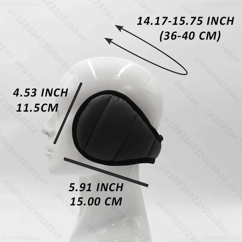 Waterproof winter earmuffs warm earmuffs outdoor running earmuffs womens warm earmuffs W241126