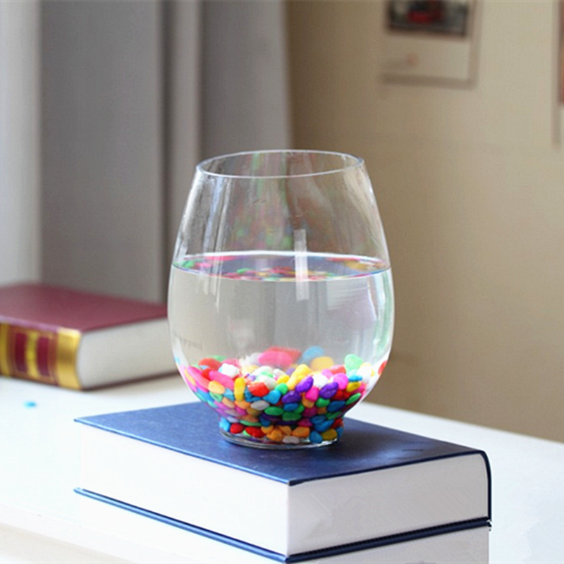 Wholesale Pebbles Colored Stones Fish Tank Decor Aquarium Multicolored Stones Fish Tank Ornaments