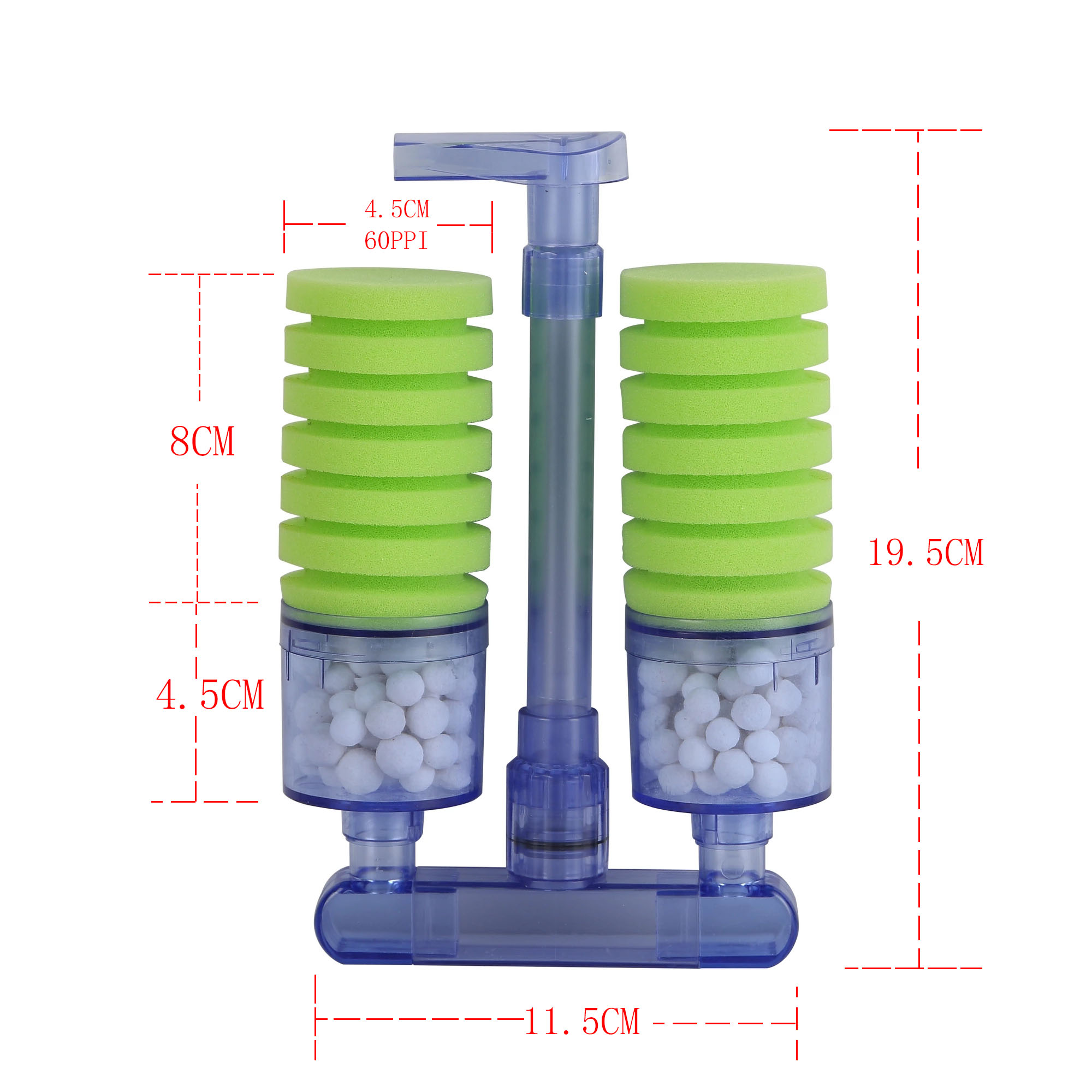 new-style XINYOU XY2882 without pump sponge filter