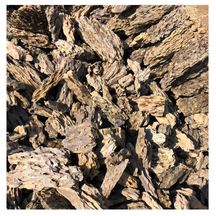 fairly popular aquarium rocks brown Ohko dragon stone