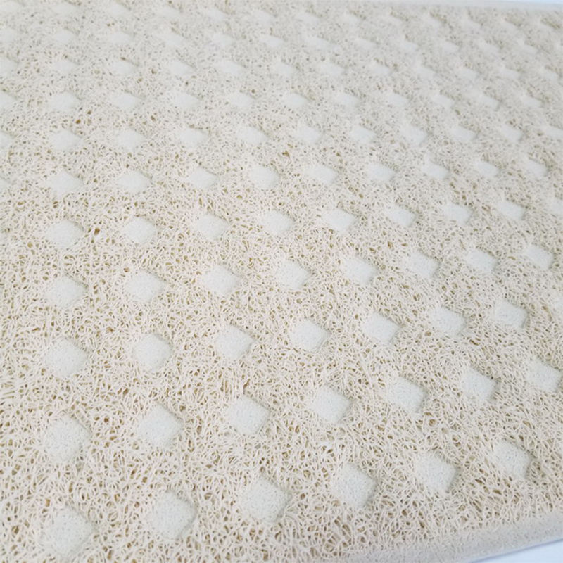 Waterproof Silicone PVC Pet Food Feeding Mat No-Slip Dog Mat Eco friendly plastic cat litter mat for cats or dogs