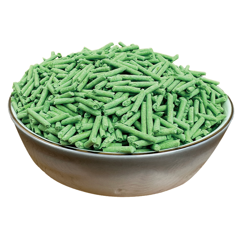 Factory Wholesale Dust Free Tofu Cat Litter Sand customized Flavor color cat litter
