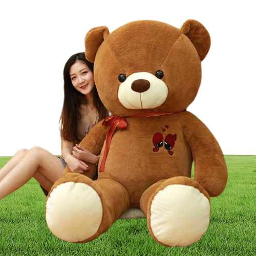 60100CM Large Teddy Bear Plush Toy Lovely Giant Bear Huge Stuffed Soft Animal Dolls Kids Birthday Gift For Girlfriend Lover