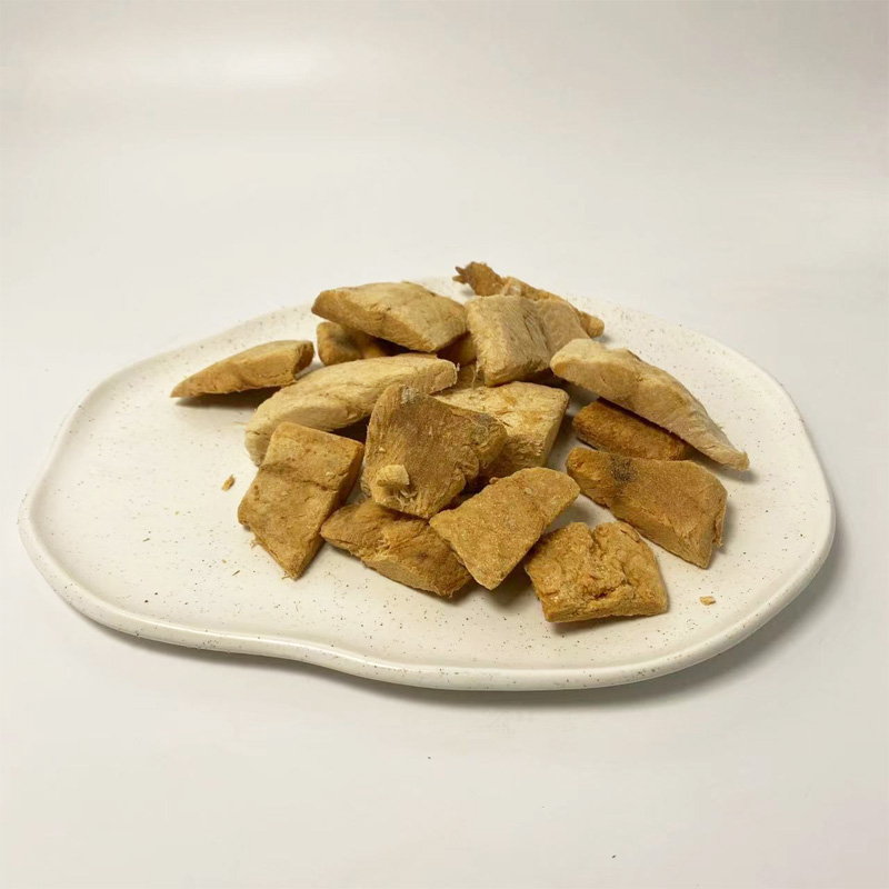 Pet freeze-dried snacks Wholesale bulk bagged goods Freeze-dried cod chunks cat Treats Dog snacks and food