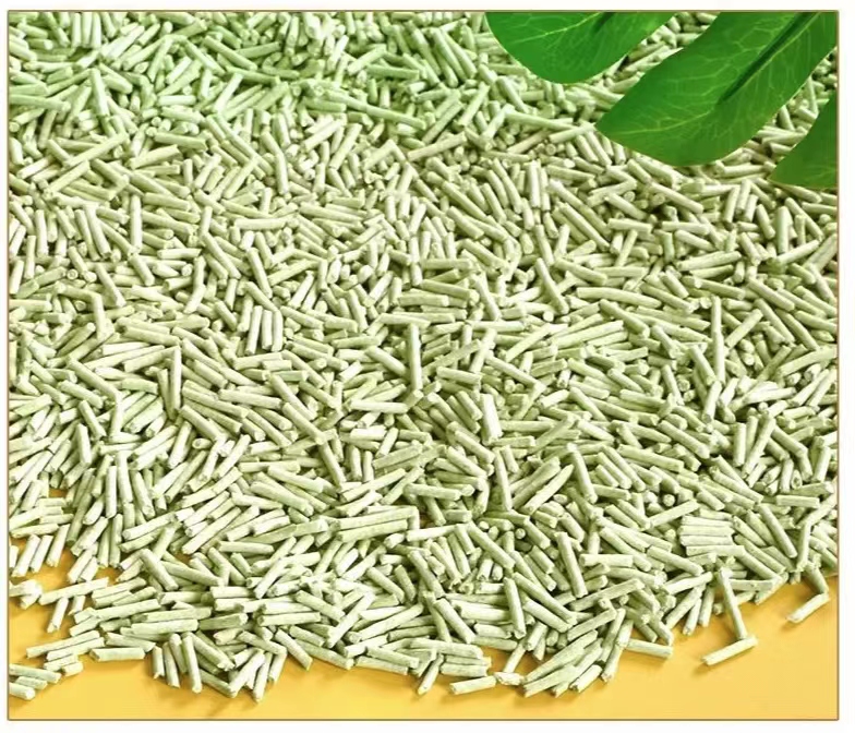 100% natural plant made environmental protection products flushability Tofu cat litter