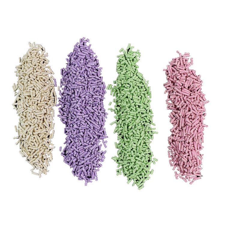 Manufacturers promote high quality technology charcoal tofu mix bentonite cat litter tofu cat litter sand