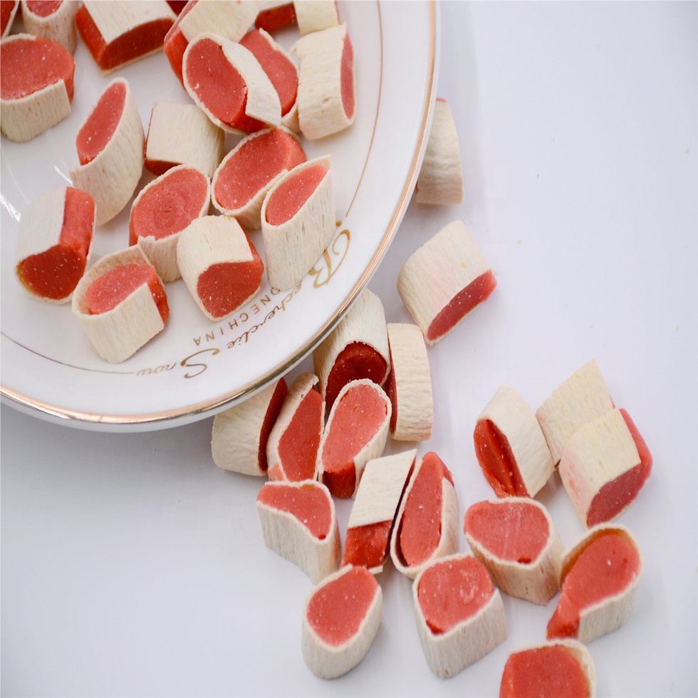 Popular Chicken suchi duck suchi chicken duck with salmon Cat Treats for Kitten dog snacks for your best friend puppy
