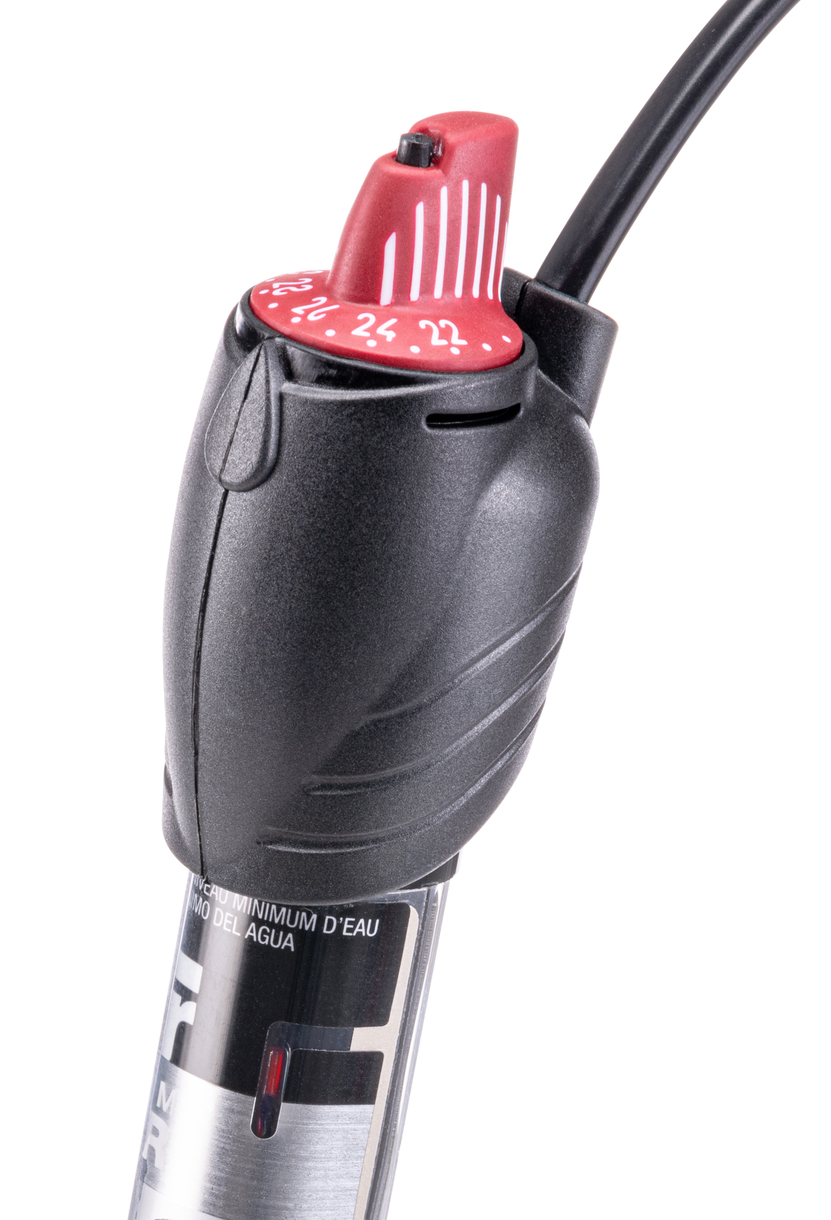 Submersible Internal Heater for Fresh and Marine Acquariums, in PTC and Float Glass, Shatterproof, Made in Italy, Hydor Theo