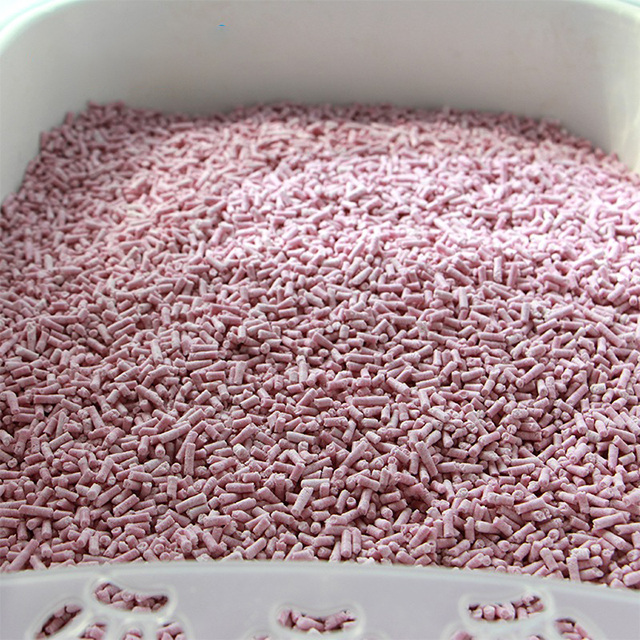 Doe Pet OEM/ODM Tofu Litter Factory sells clean cat litter packages in bulk washed green tea strip cat litter tofu