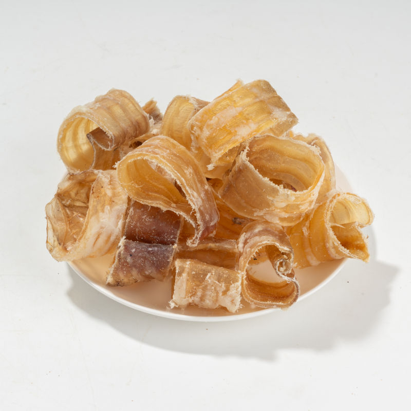 Wholesale dried dog snacks Dried beef throat organic pet snacks puppy training rewards