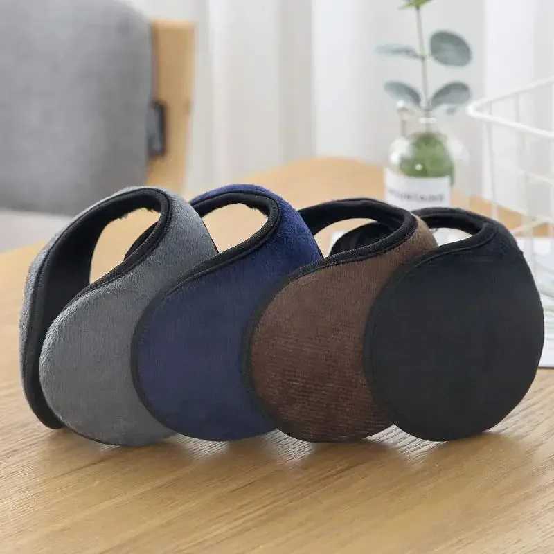 Womens windproof ear cushions warm ear protection thick plush winter warm ear cushions outdoor bicycle warm soft ear cushions W241126