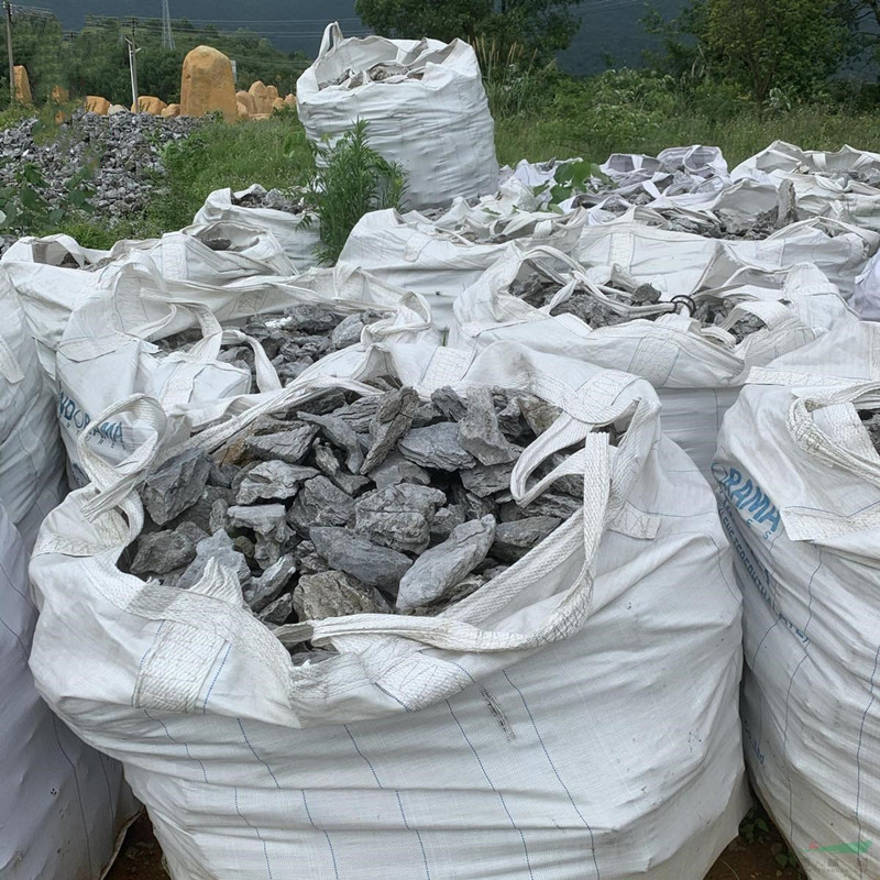 Natural Landscape Decoration Blue Dragon Stone Aquarium Natural Stone Lightning Stone