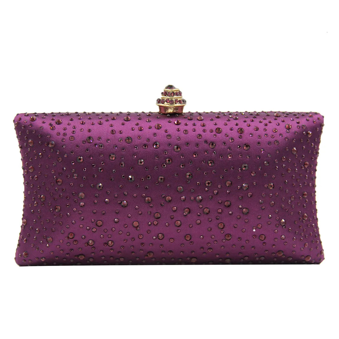 Fashion y Women Clutch Bag With Rhinestone Exquisite n For Party Wedding Shoulder Handbag Evening 241125
