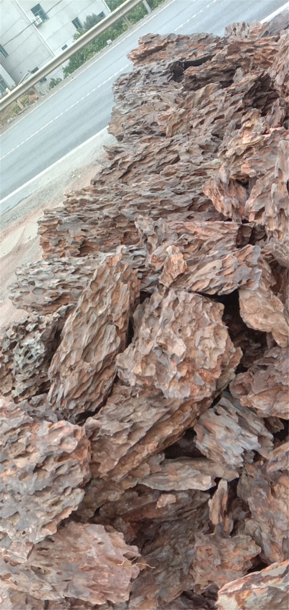 tiger skin stone Irregular Dragon Stone Rock Aquarium Decoration Landscape Stone