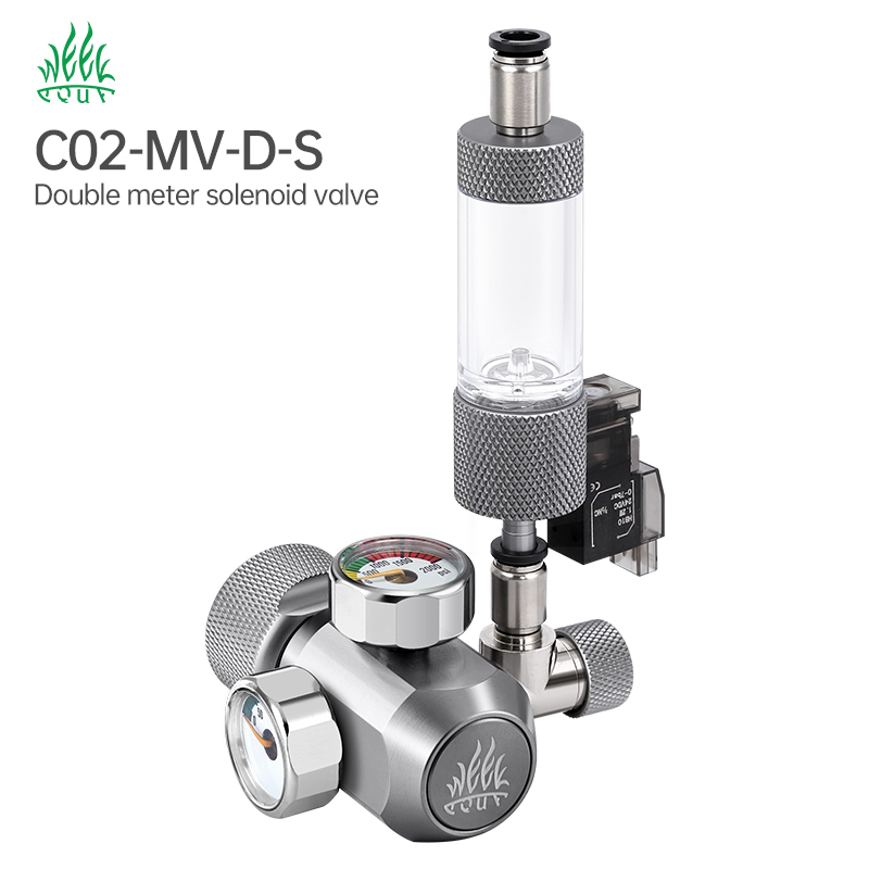 New Design Customized Top Quality Single Gauge Aquarium Co2 Gas Regulator