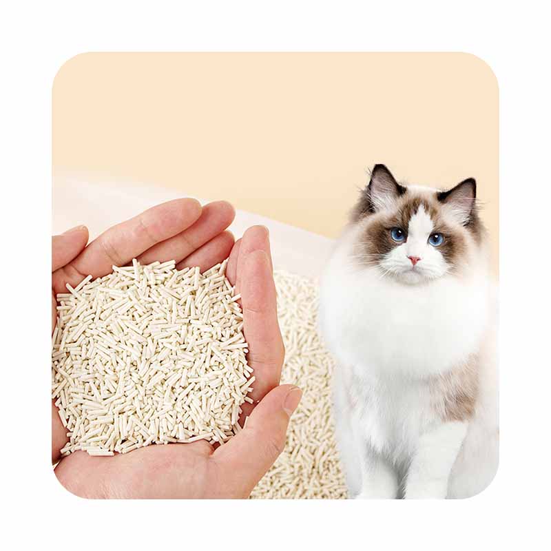 Good quality absorbent fragrance tofu litter small cat for healthy type