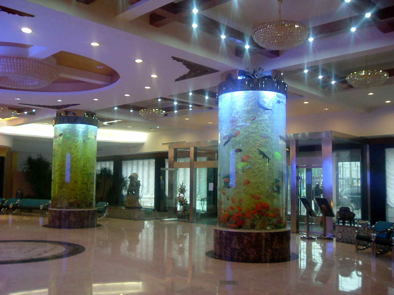 Recyclabl Eco-Friendly and modern Aquarium & Accessory Type large acrylic fish tank