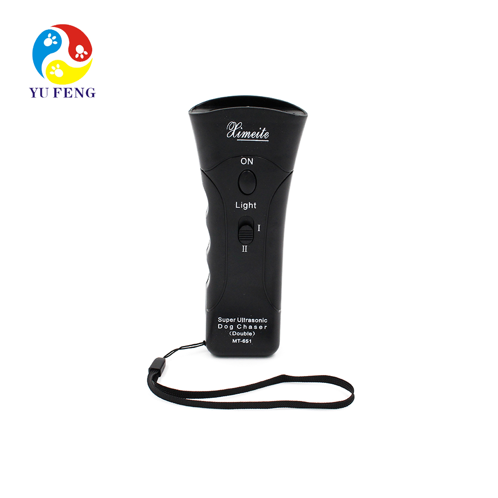 Portable Dog Chaser Stops Barking Aggressive Animal Attacks Ultrasonic Dog Repeller Pet Training Products Bark Deterrents