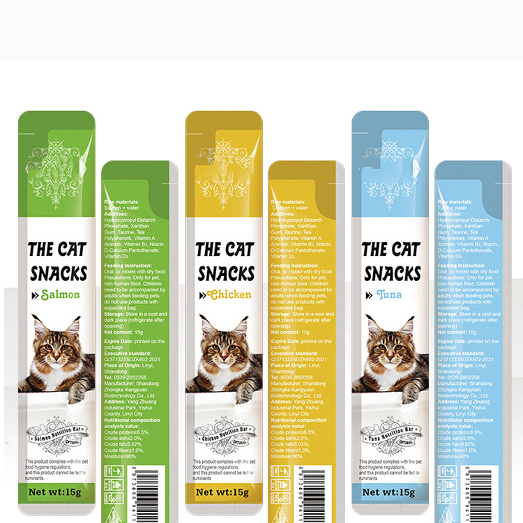 Soft Cat Treat Sticks Nutritious, Delicious, and Irresistibly Tasty