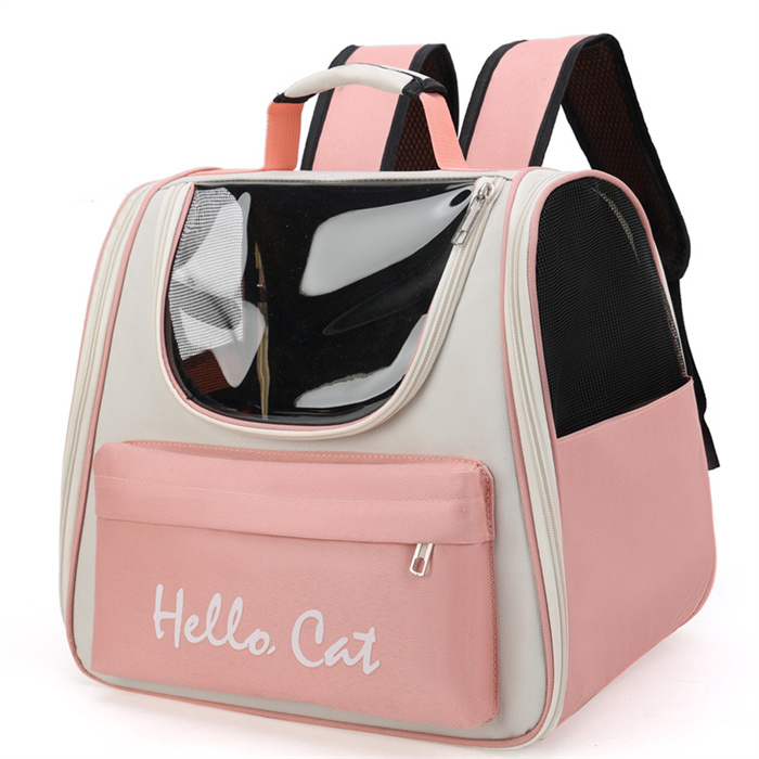 Large Portable Airline Customized Space Nylon Anti Slip Travel Backpack Pet Carrier