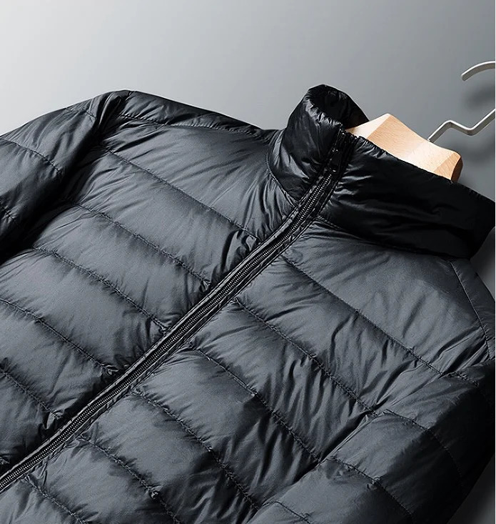 2024 autumn and winter ultra light white duck down jacket for men waterproof and casual outdoor portable lightweight mens apron jacket 241126