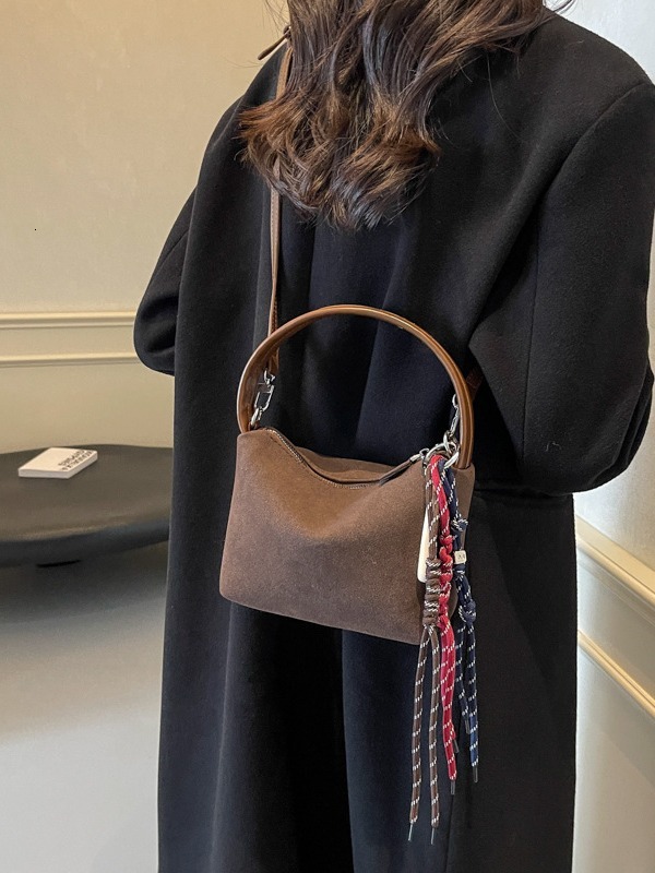 Single Handed Fashion For Women, Autumn Winter Trendy Casual Small Square Bag, High-end And Versatile Shoulder Bag Designer Bags Handbags Women