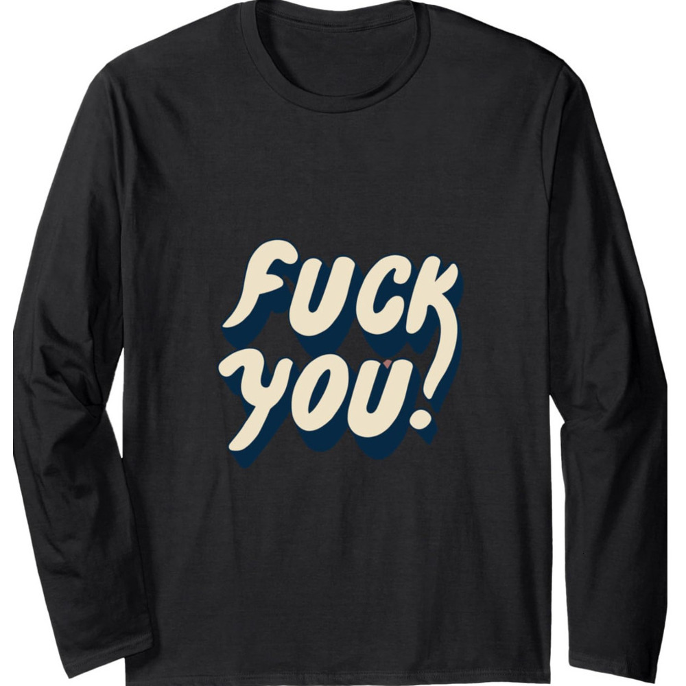 Long Sleeve Shirts for Men sweatshirt Self-Expression Design Long Sleeve cool Tee Streetwear Casual tops clothes warm