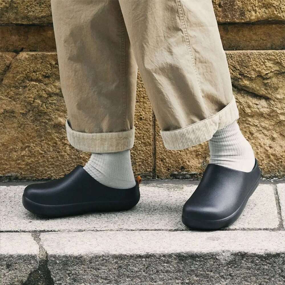 LITTLETON Bisole Japanese Chef Shoes Men Women EVA Super Soft Mule Summer Wearing Doctor Operating Room Slippers