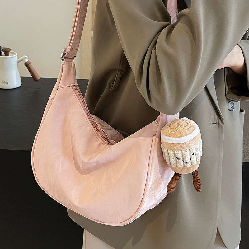 Korean Girl 2024 Summer Fashion Crossbody Instagram Single Shoulder Dumpling Bag Female