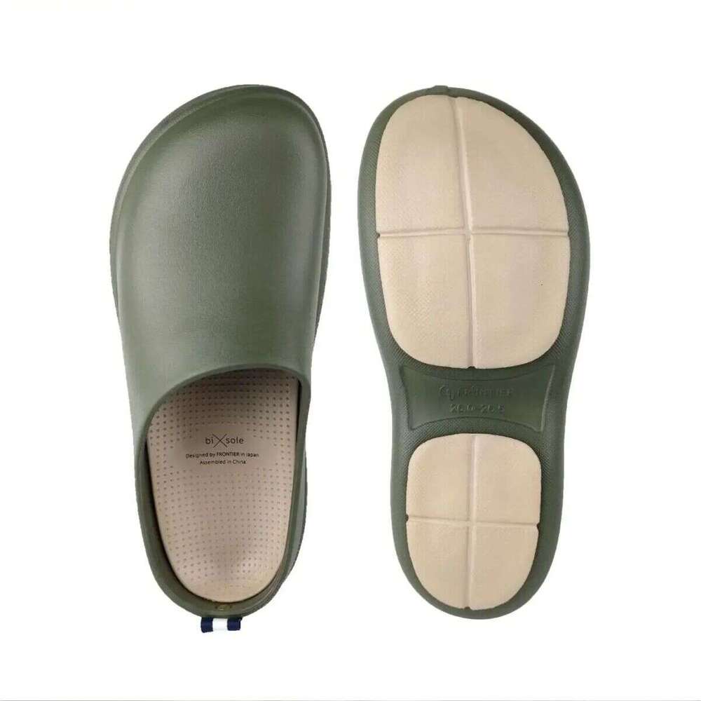 LITTLETON Bisole Japanese Chef Shoes Men Women EVA Super Soft Mule Summer Wearing Doctor Operating Room Slippers