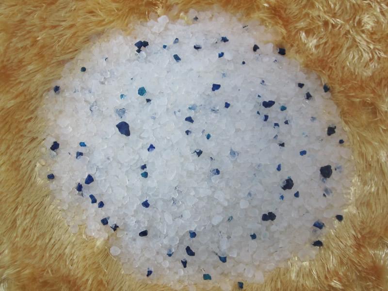 Different sizes Mint fragrance Silica gel cat litter low dust