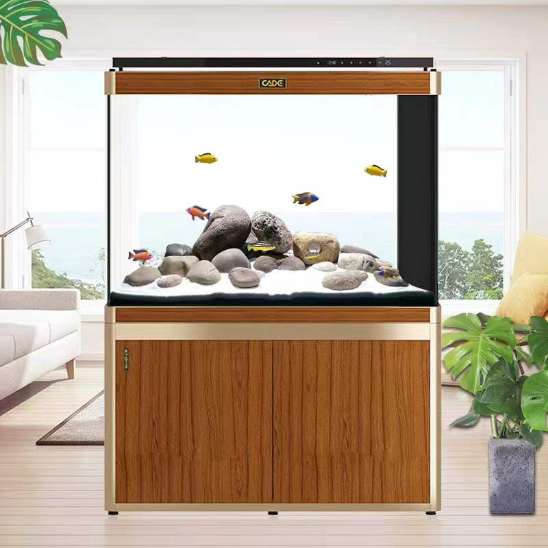 CADE KB1200 Super white glass Aquarium products large fish tank for Freshwater fish