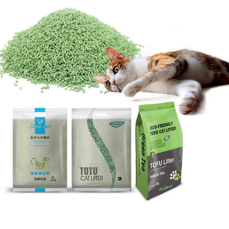 Low Price Super Private Label Pet Products Absorbent Cat Feet Blower Corn Cat Litter
