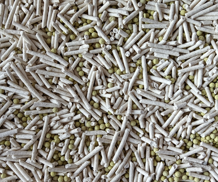 Good Quality Natural Plant Tofu Pea Cat Litter Dust Free Polymer Cat Litter Tofu