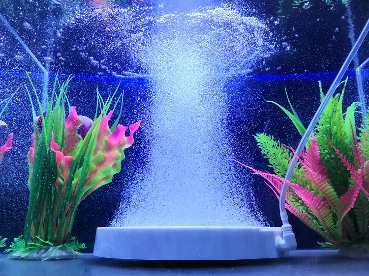 HiSin/HaiXin HT200 200mm Wholesale Ozone Diffuser White Color Aquaculture Aquarium Air Stone with super mirco bubbles